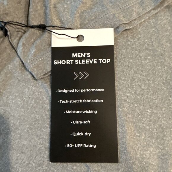 Moondance Adventures Men’s Performance Tech Short Sleeve Shirt Size XL Gray NWT - Picture 3 of 8